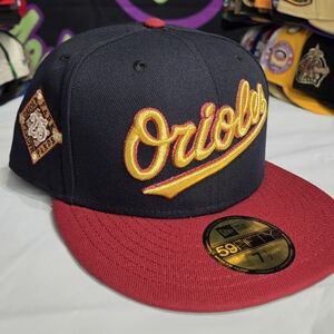 New Era 7 1/2 - Hat Club - Two Tone Baltimore Orioles